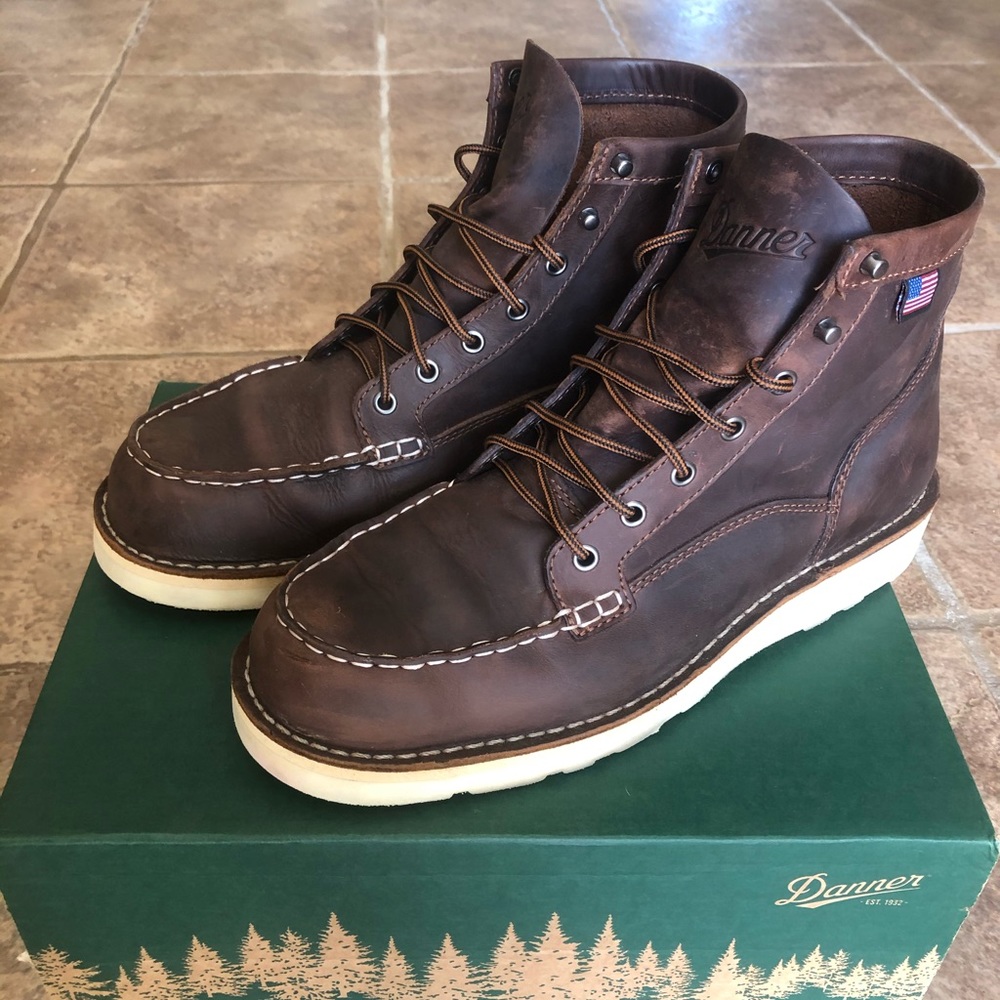 Danner Bull Run Moc Toe Boots